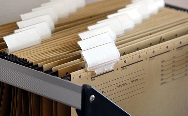 organised files in a drawer, illustrating the importance of a well organised website.