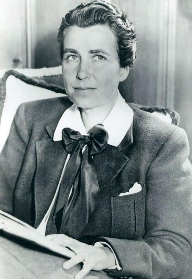 Behind The Lens - A photograph of Dorothy Arzner.