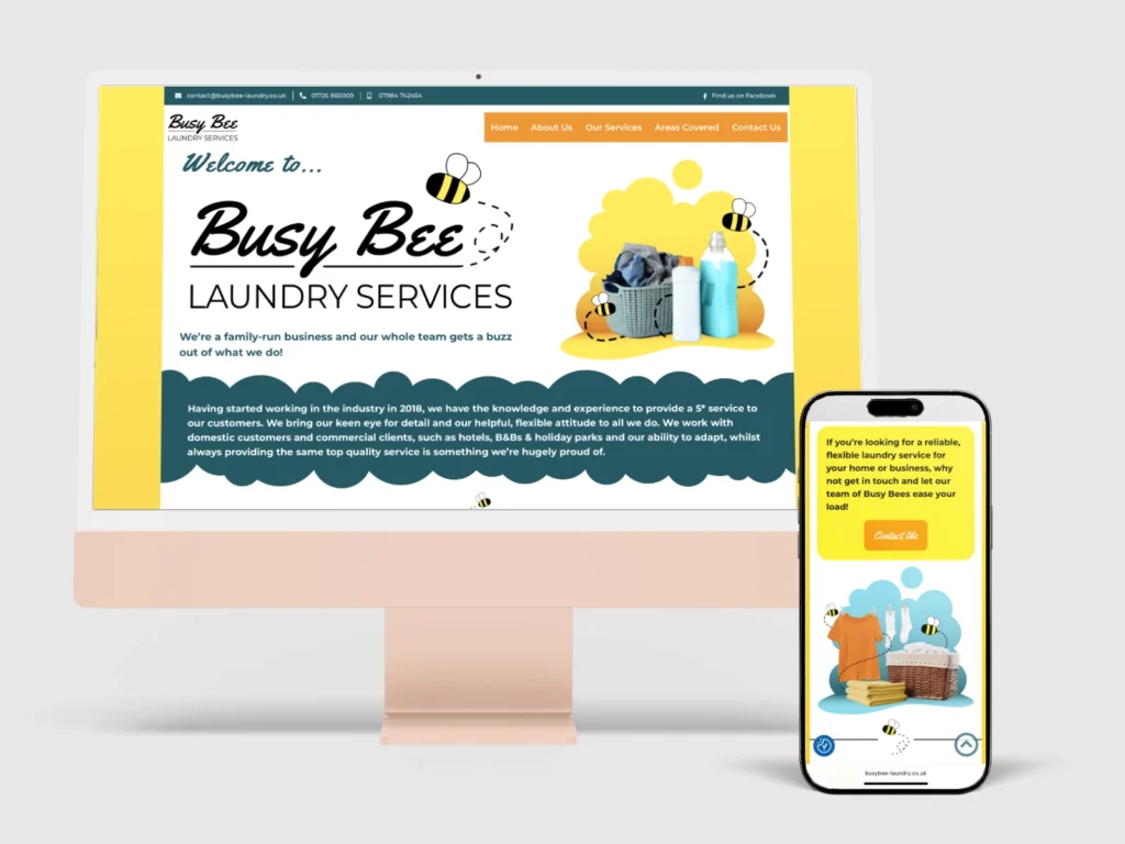 Graphic design and web design for small business by Little Bird Creative Design Studio