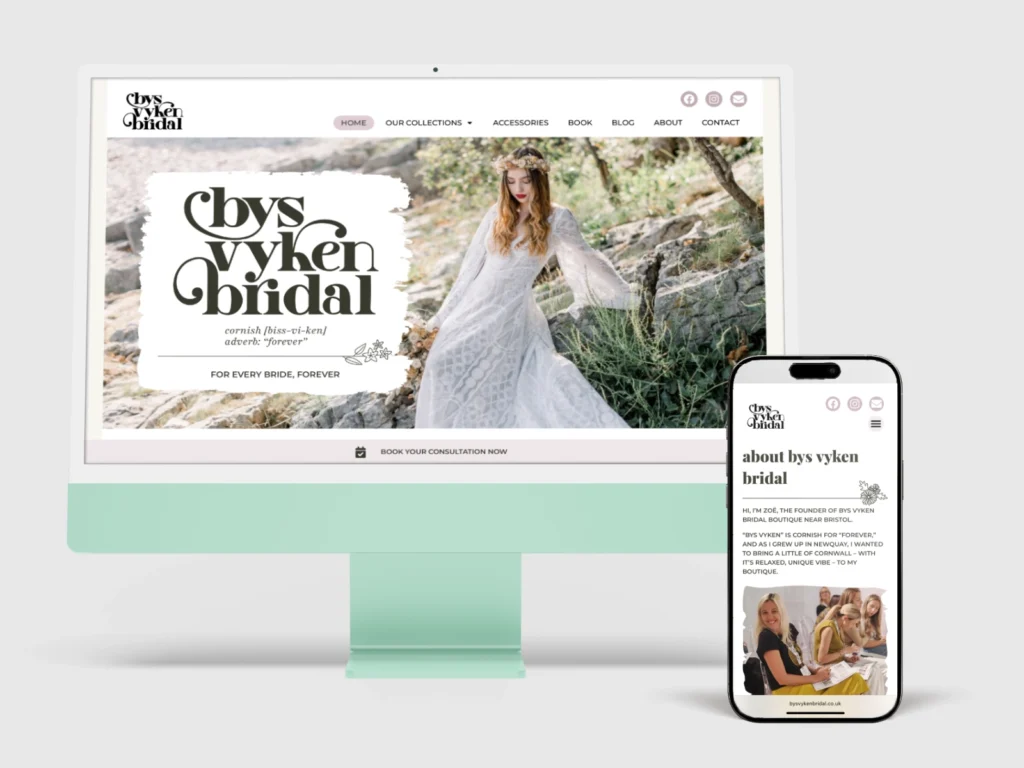 Graphic design, web design and copywriting for small business by Little Bird Creative Design Studio