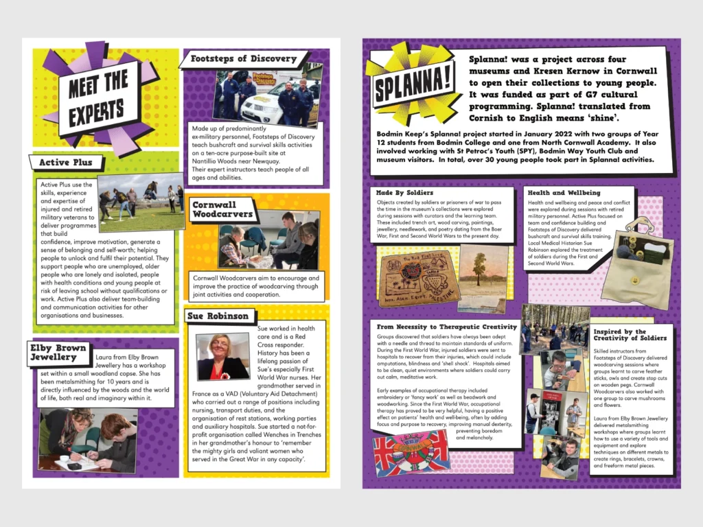 Graphic Design for Bodmin Keep by Little Bird Creative Design Studio