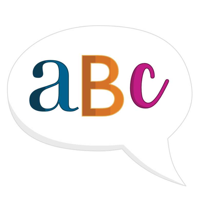 Speech bubbles to illustrate discussing your project with Little Bird Creative design studio