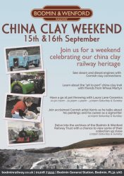 China Clay Weekend Promotional poster