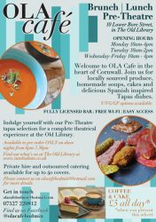 Ola Cafe Leaflet