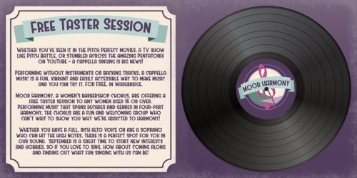 Taster leaflet interior