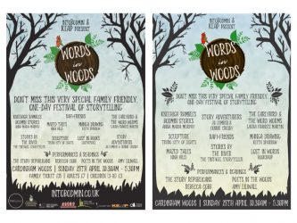 Words in Woods poster
